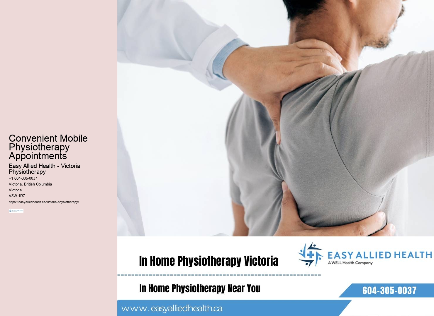 Convenient Mobile Physiotherapy Appointments