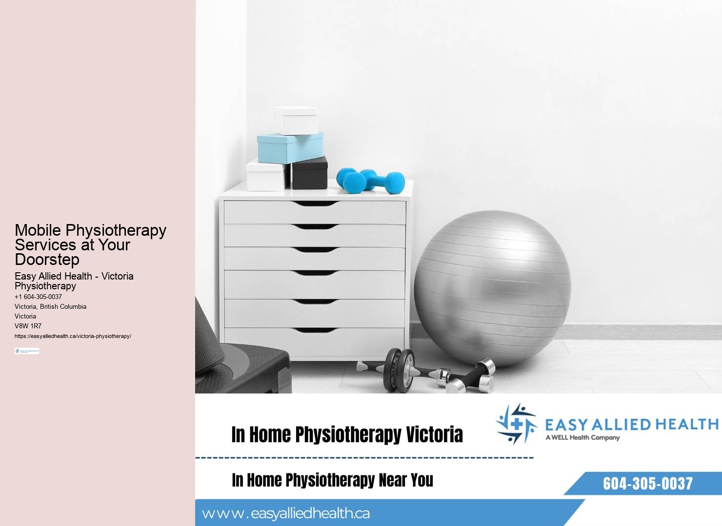 House call physiotherapy Victoria