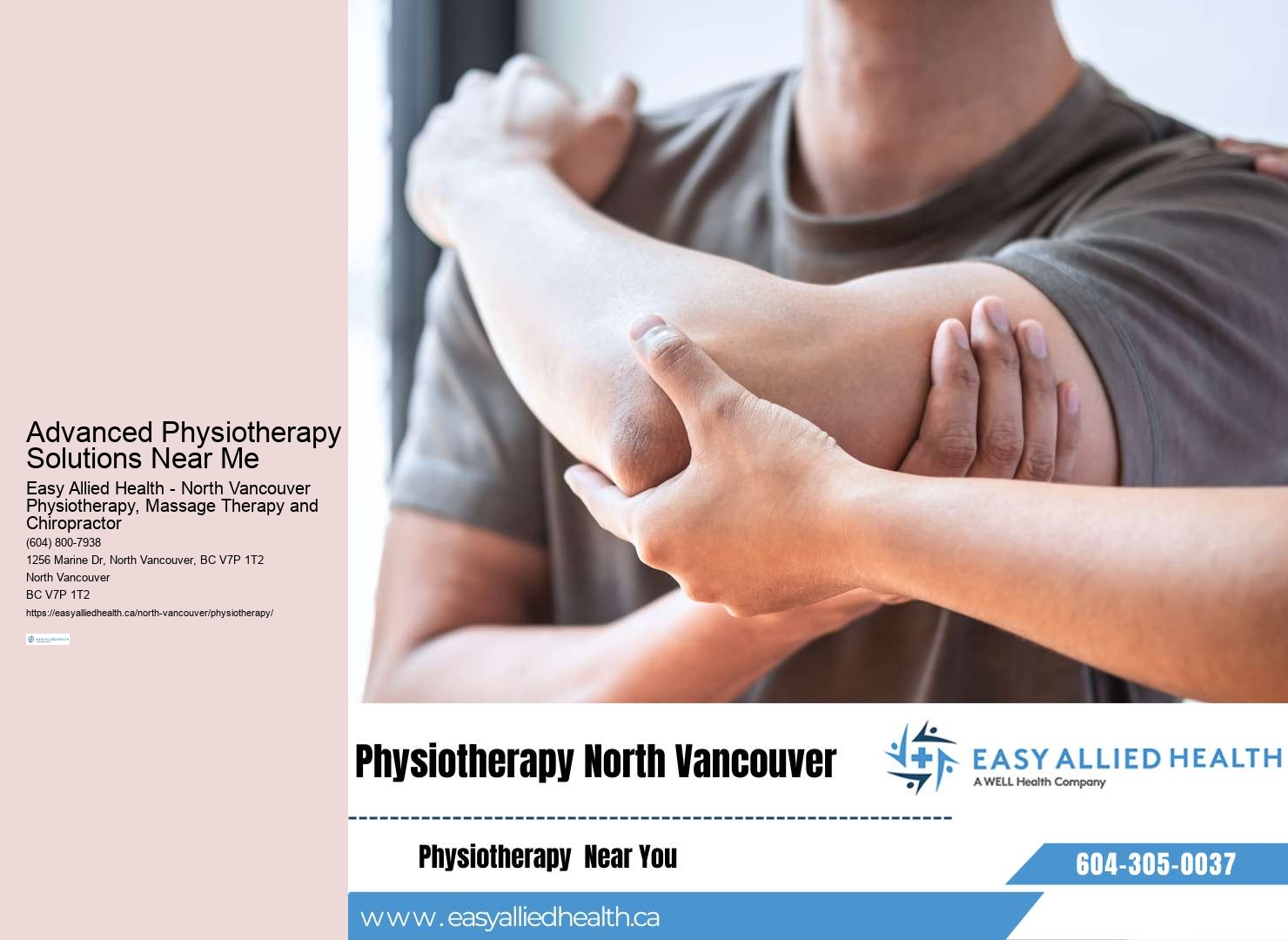 North Vancouver Physiotherapy Price Estimates