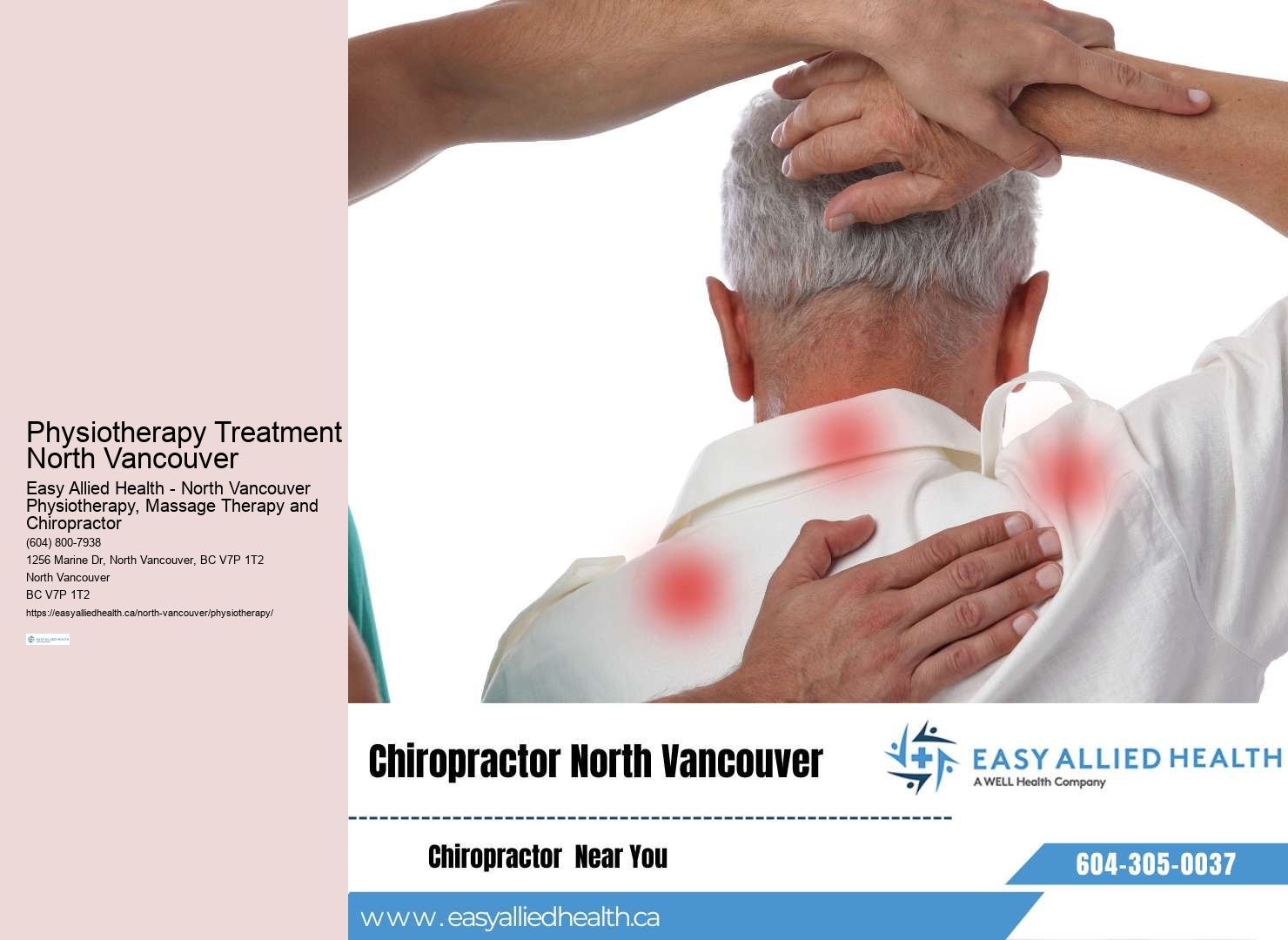 Convenient Physiotherapy Clinics in North Vancouver