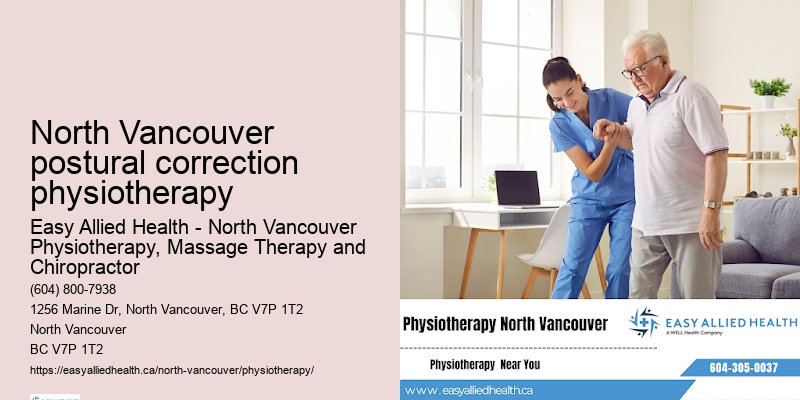 Private physiotherapy North Vancouver postural correction physiotherapy, BC