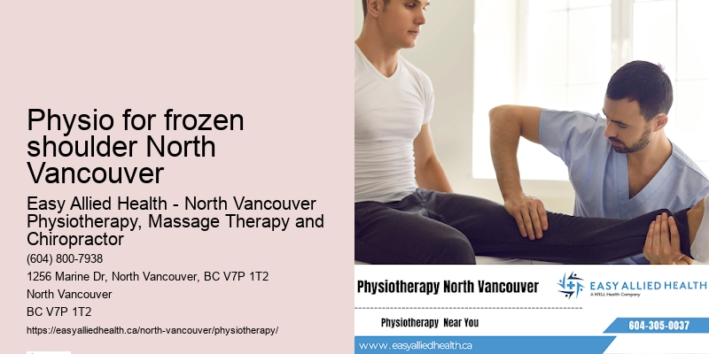 Dizziness Physiotherapy Physio for frozen shoulder North Vancouver