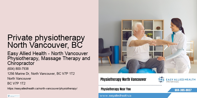 Private physiotherapy North Vancouver, BC