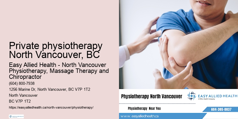 Private physiotherapy North Vancouver, BC, BC sports physiotherapy