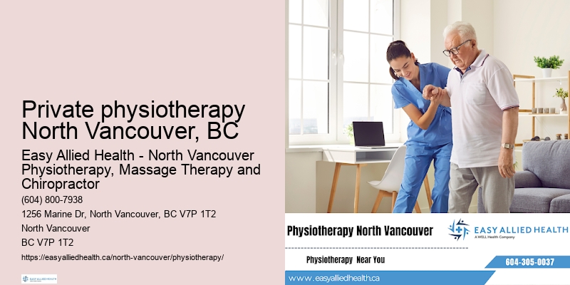 Private physiotherapy North Vancouver, BC physiotherapy for back pain