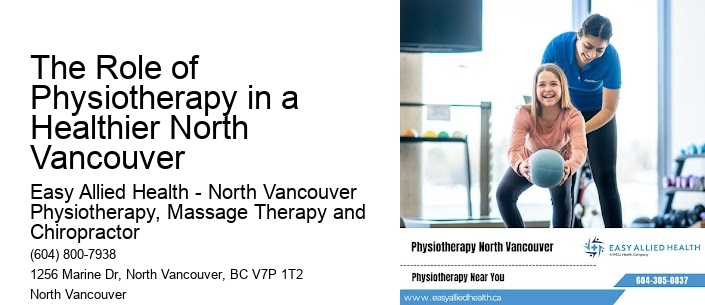 The Role of Physiotherapy in a Healthier North Vancouver