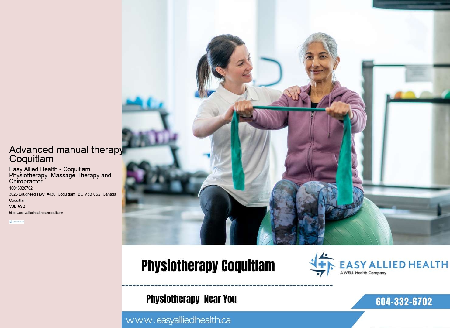 Coquitlam Physiotherapy for Osteoporosis