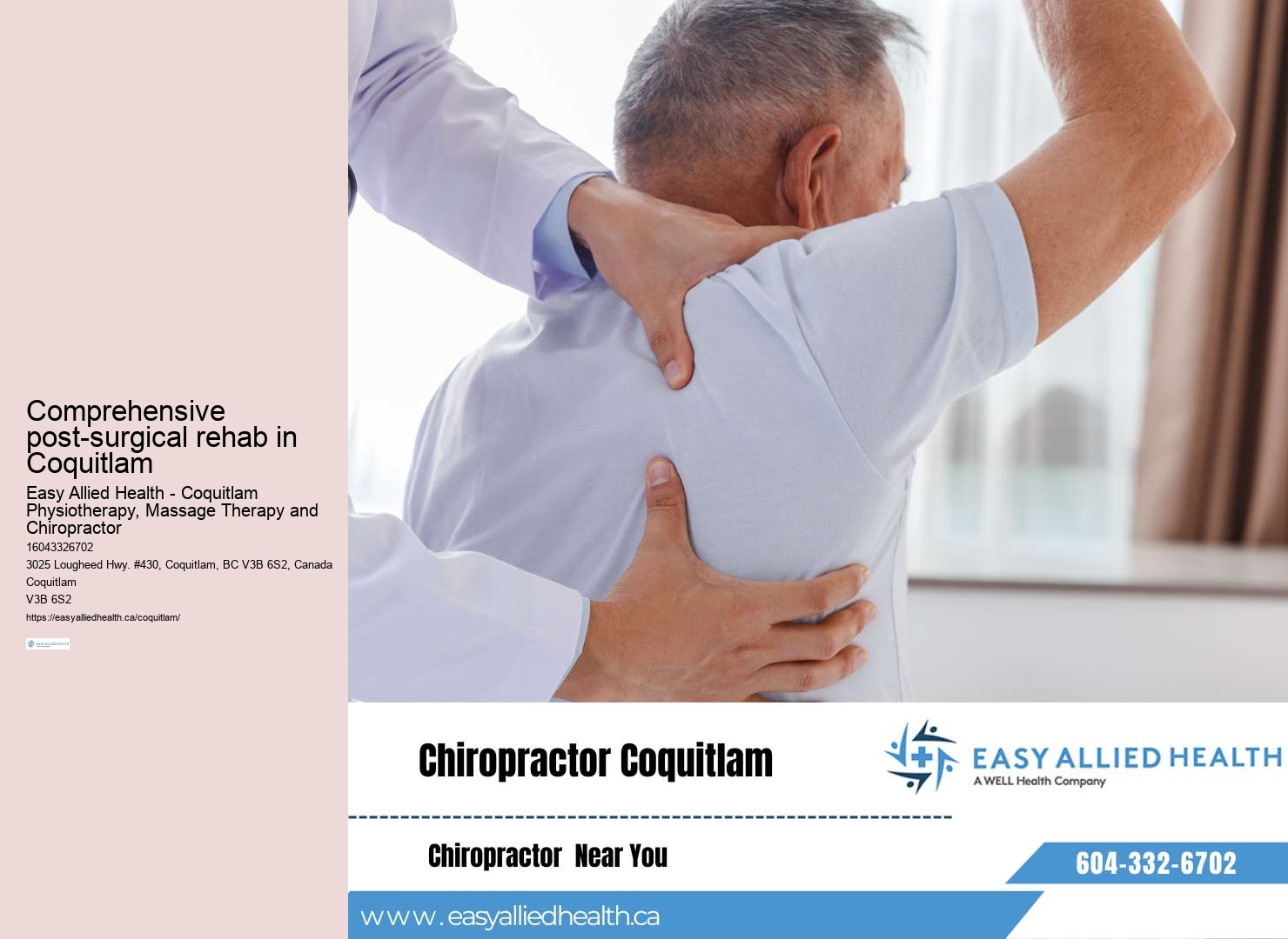 Personalized Pain Management in Coquitlam