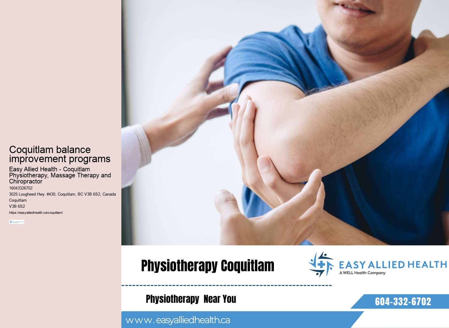 Physiotherapy for Pregnancy-related Pain Coquitlam