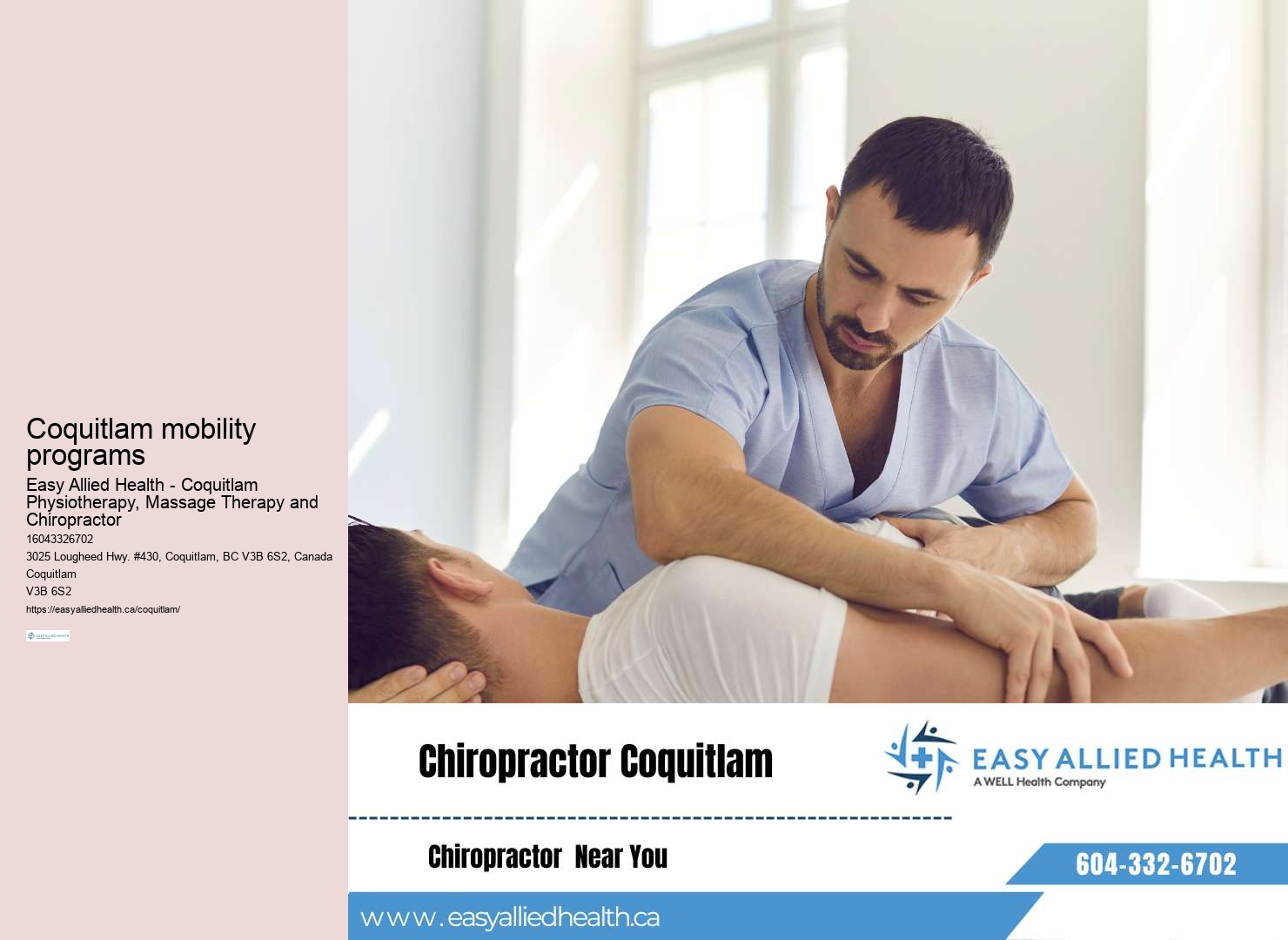 Coquitlam Physiotherapy for Amputee Rehabilitation