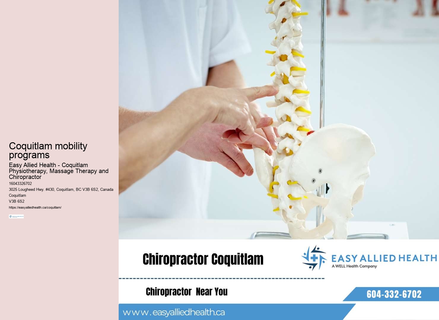 Coquitlam Physiotherapy for Pain Relief