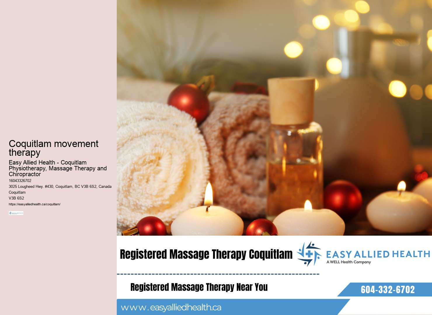 Therapeutic Massage Services Coquitlam