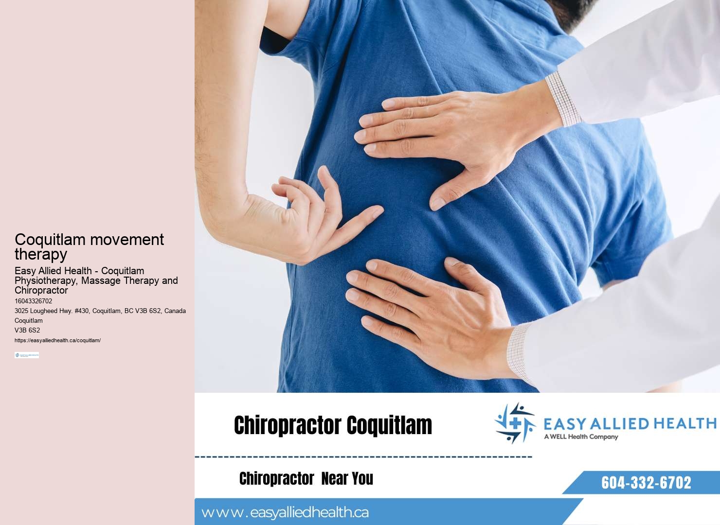 Affordable Physiotherapy Coquitlam