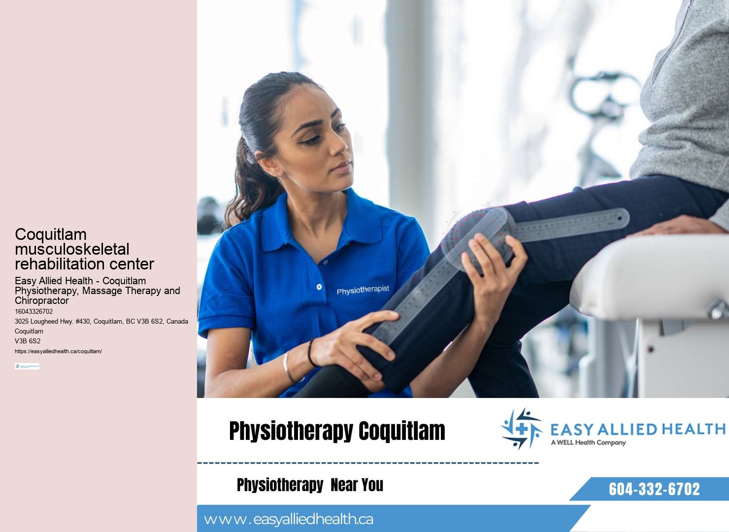 Home Physiotherapy Services Coquitlam