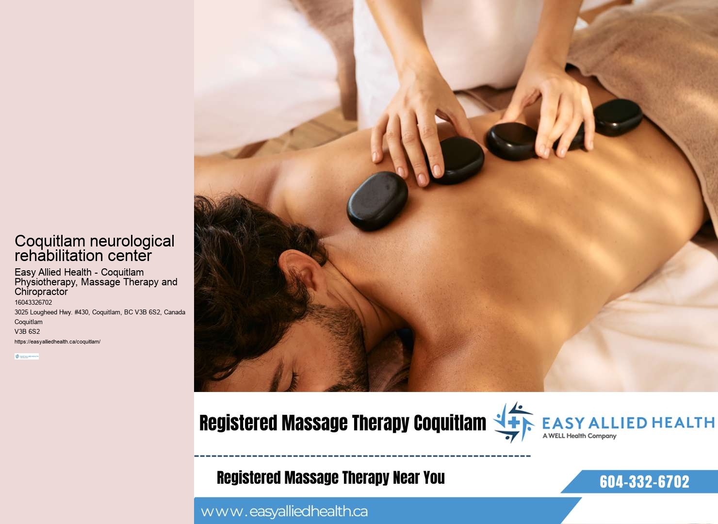 Coquitlam chronic pain treatment
