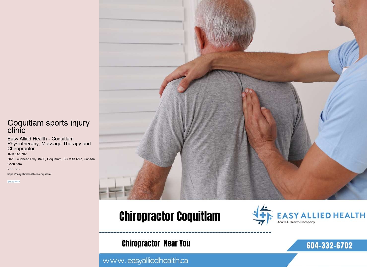 Effective Physiotherapy Treatments Coquitlam