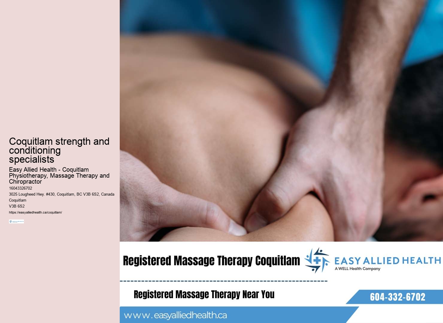 Coquitlam Physiotherapy for Sports Performance Enhancement