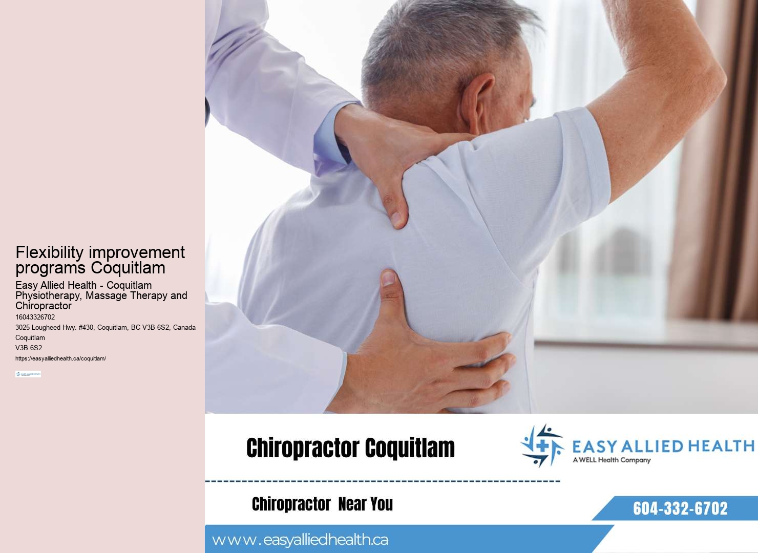 Coquitlam sports injury recovery
