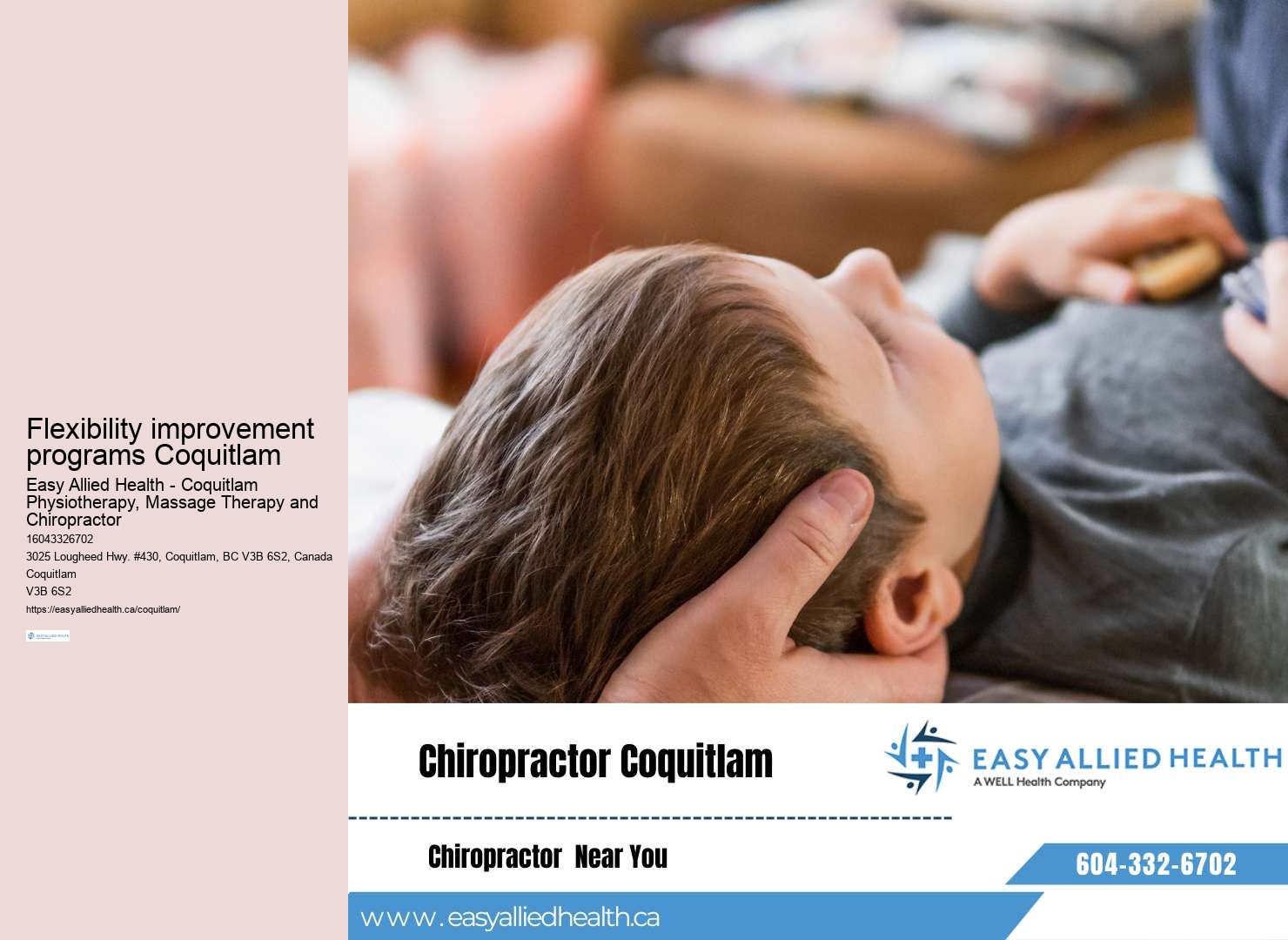 Coquitlam Massage Therapy Clinics