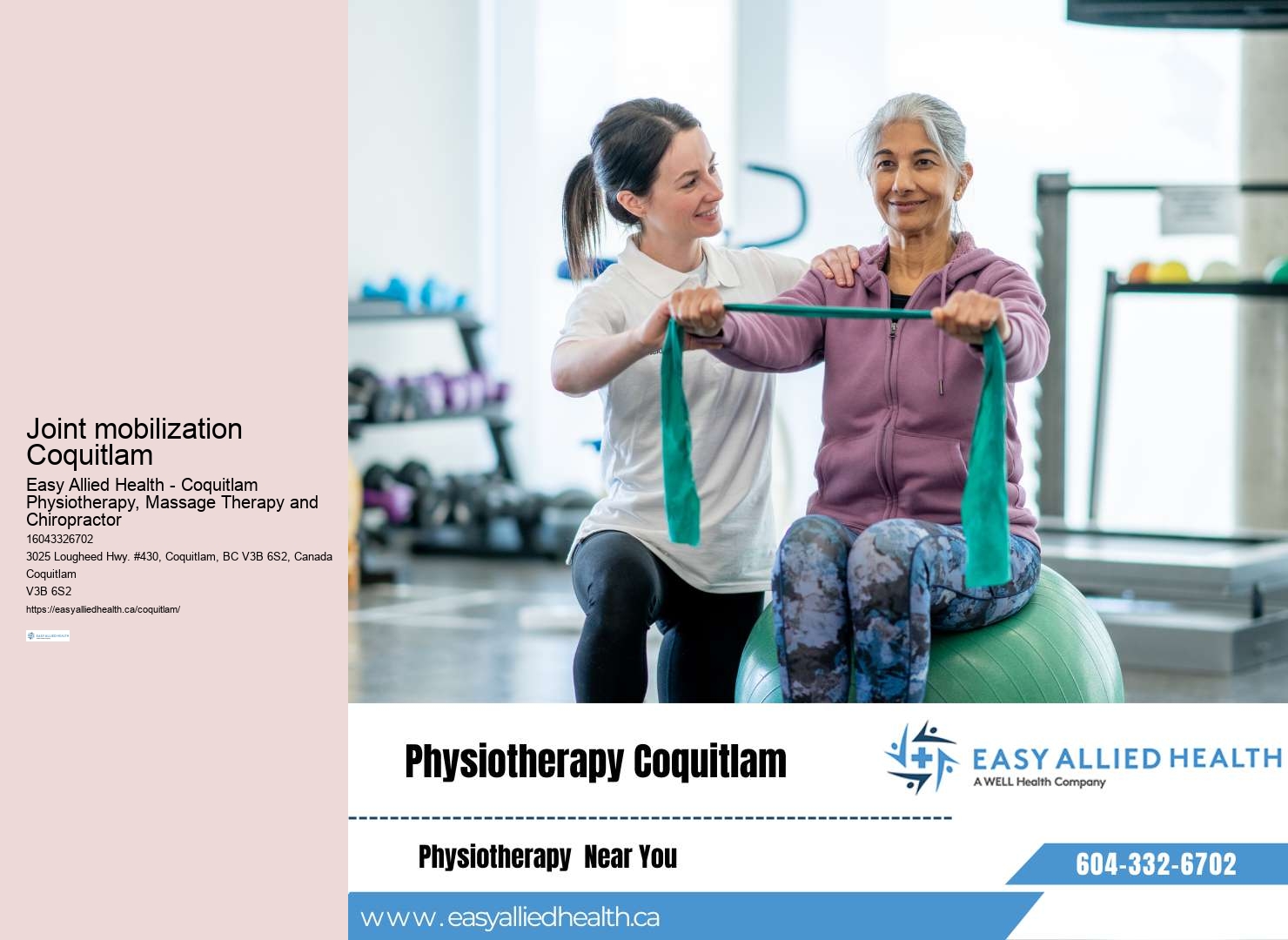 Pain relief therapy Coquitlam