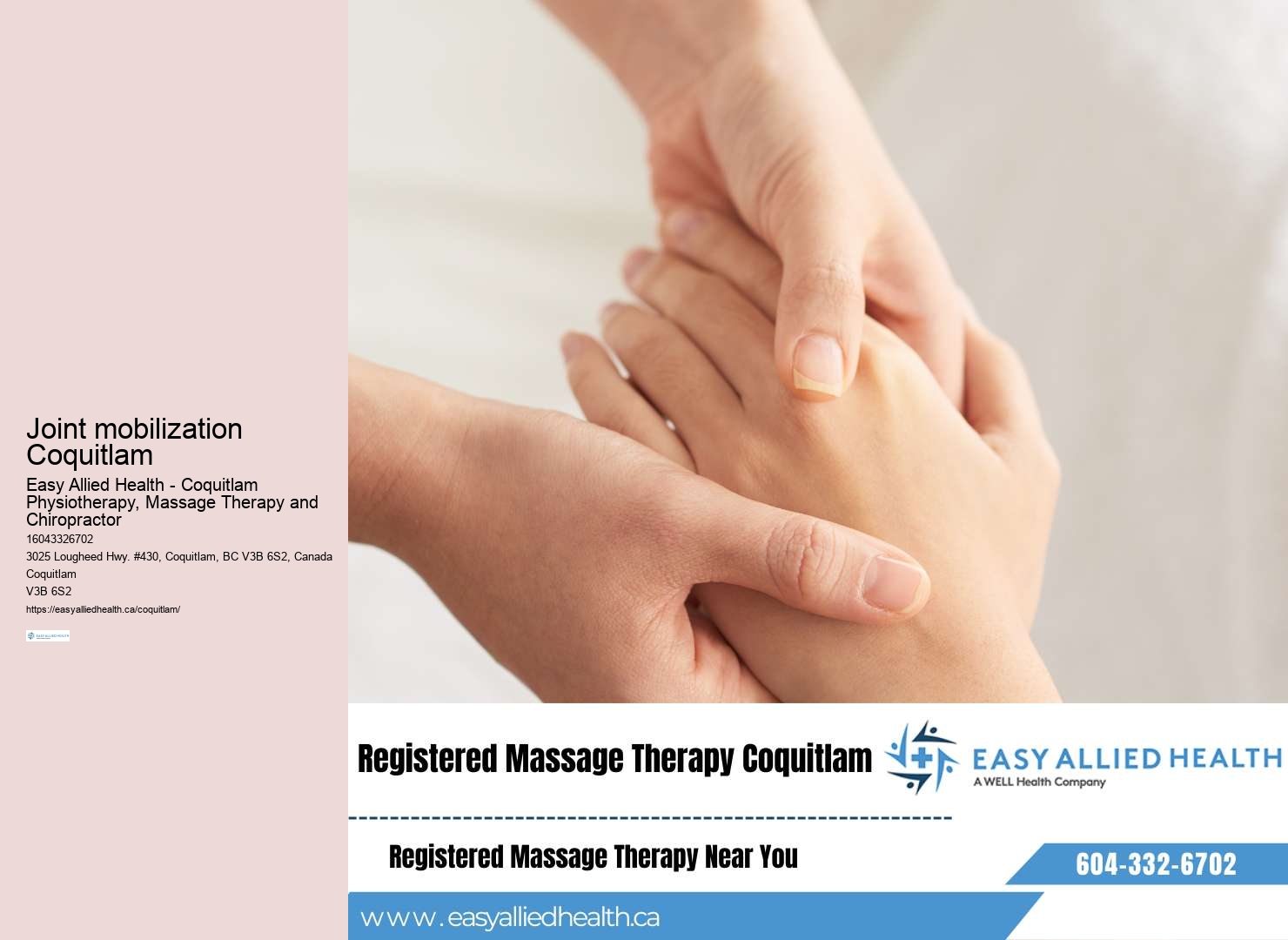 Coquitlam Physiotherapy for Carpal Tunnel Syndrome