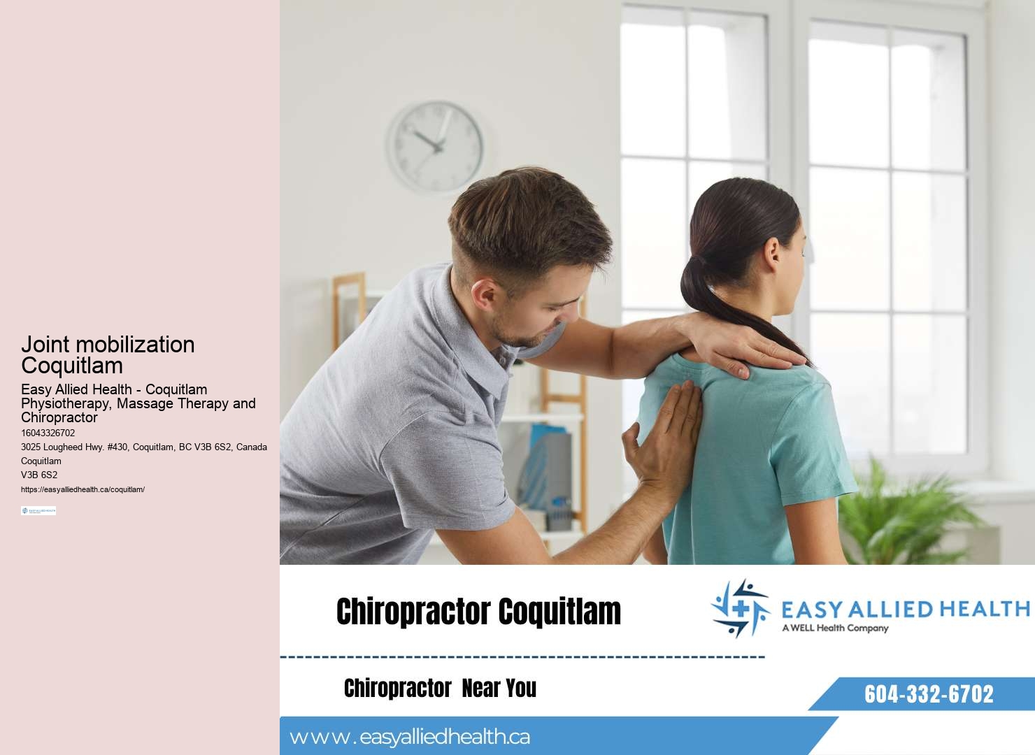 Pain management solutions in Coquitlam