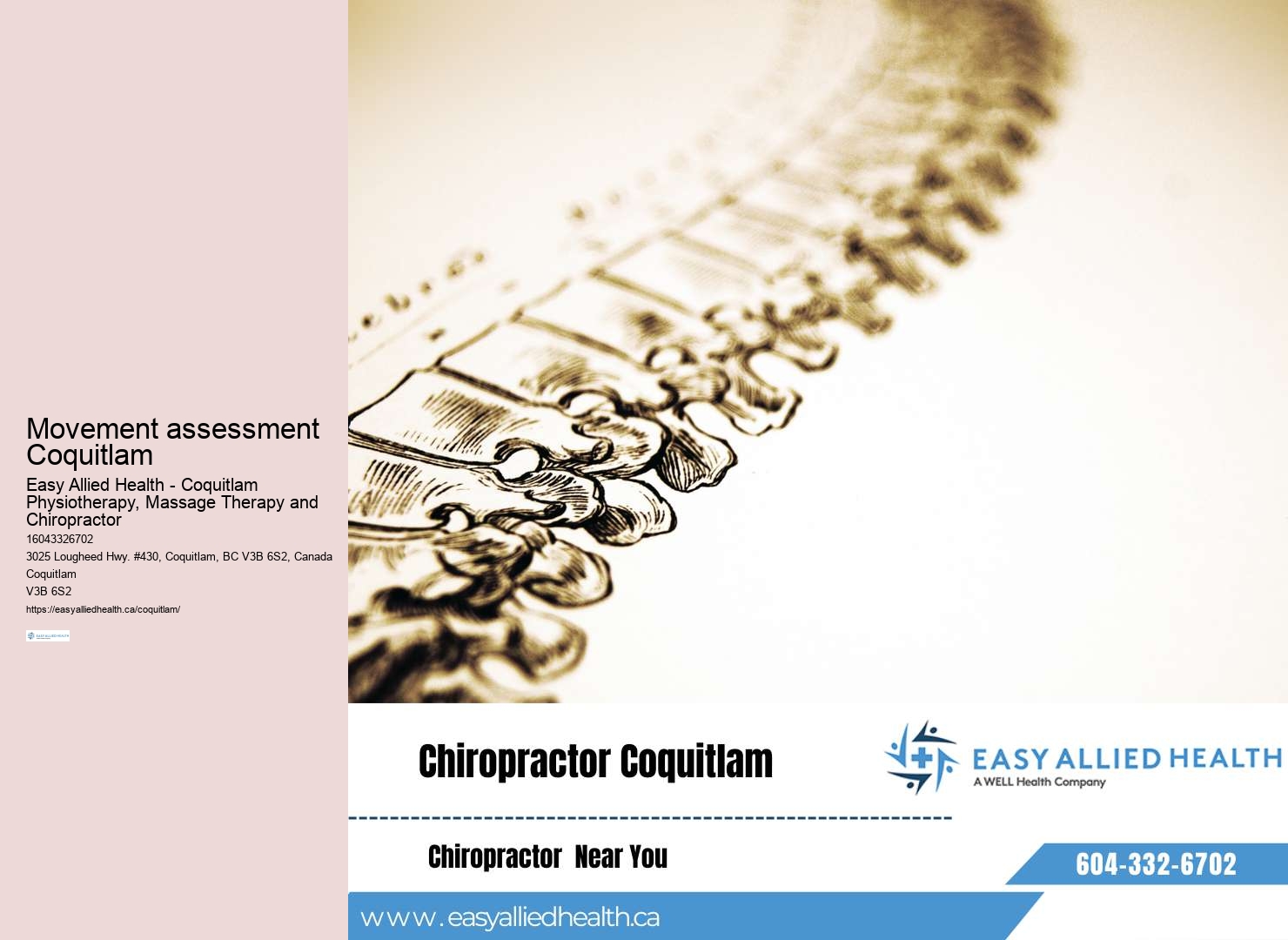 Coquitlam Physiotherapy for TMJ Disorders