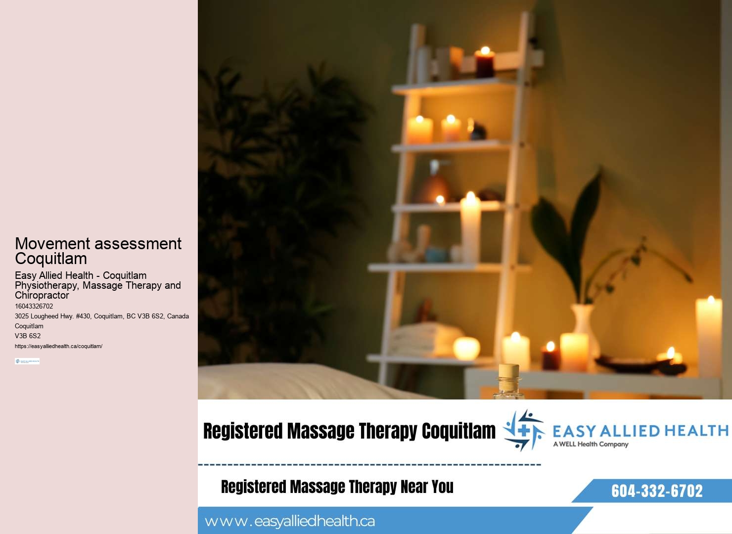 Coquitlam Massage Therapy Techniques