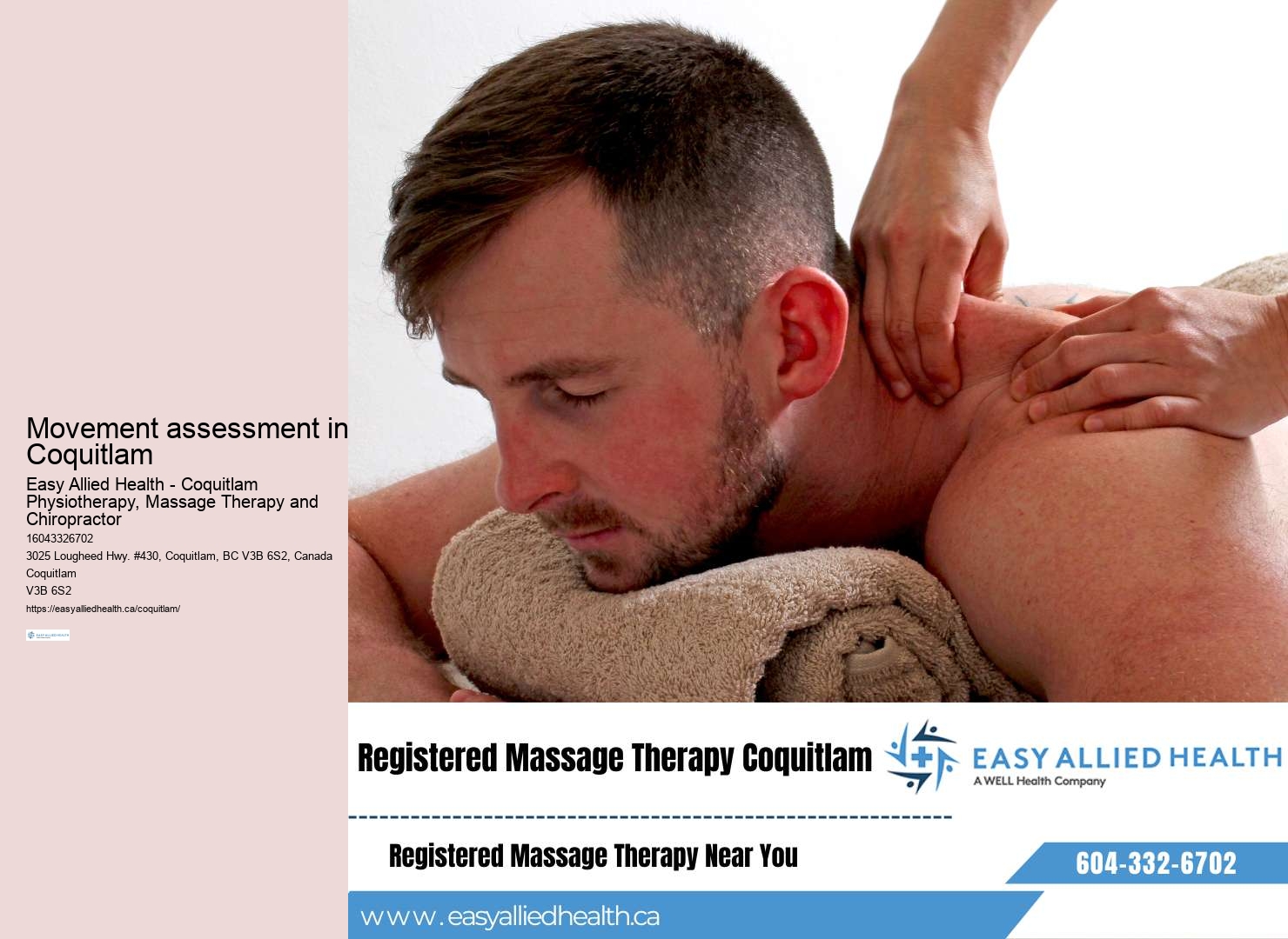 Coquitlam Physiotherapy for Vocational Rehabilitation