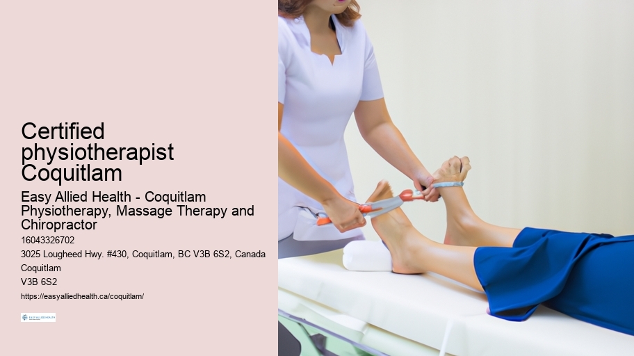 Certified physiotherapist Coquitlam
