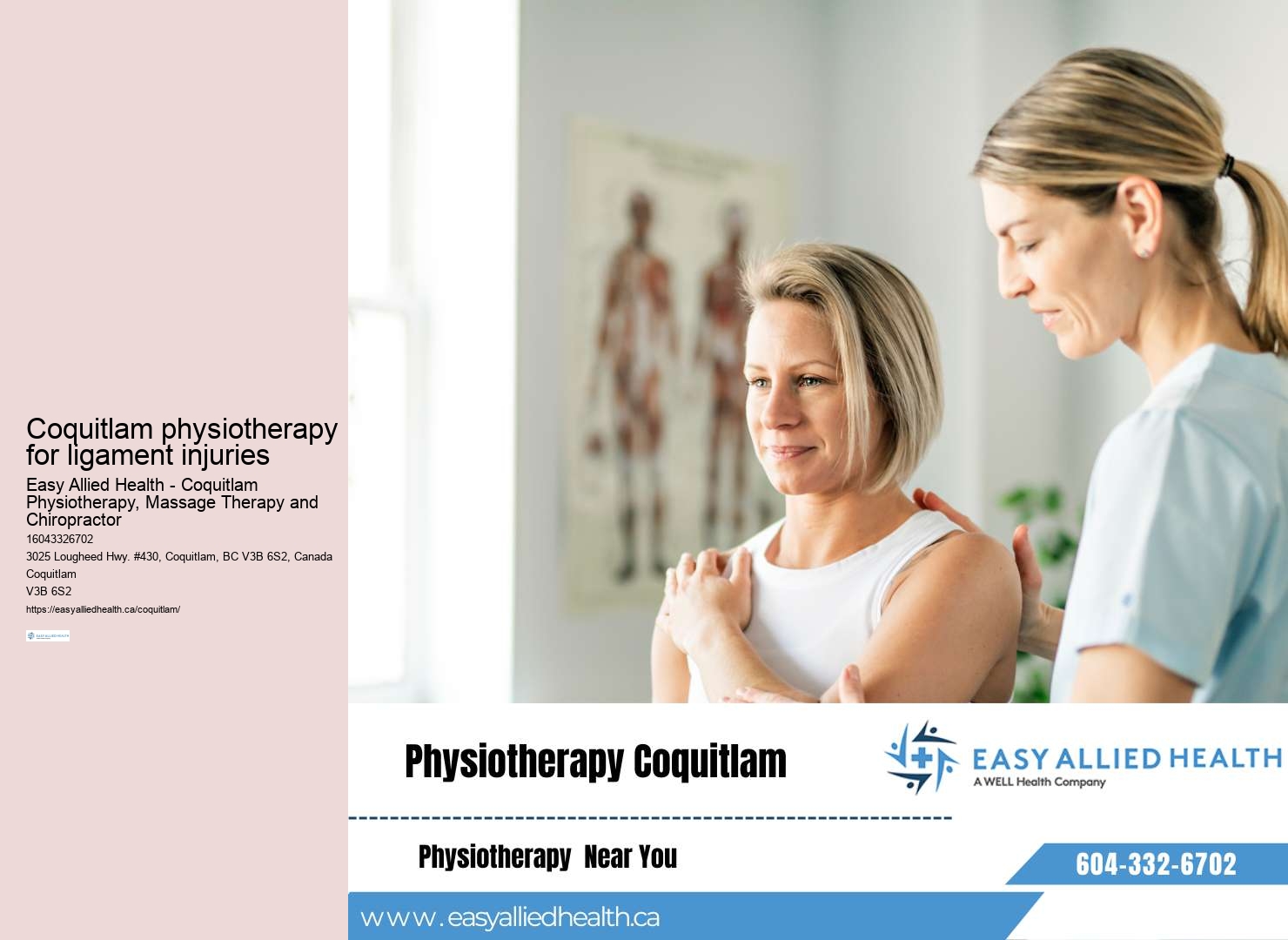 Evidence-based rehabilitation Coquitlam