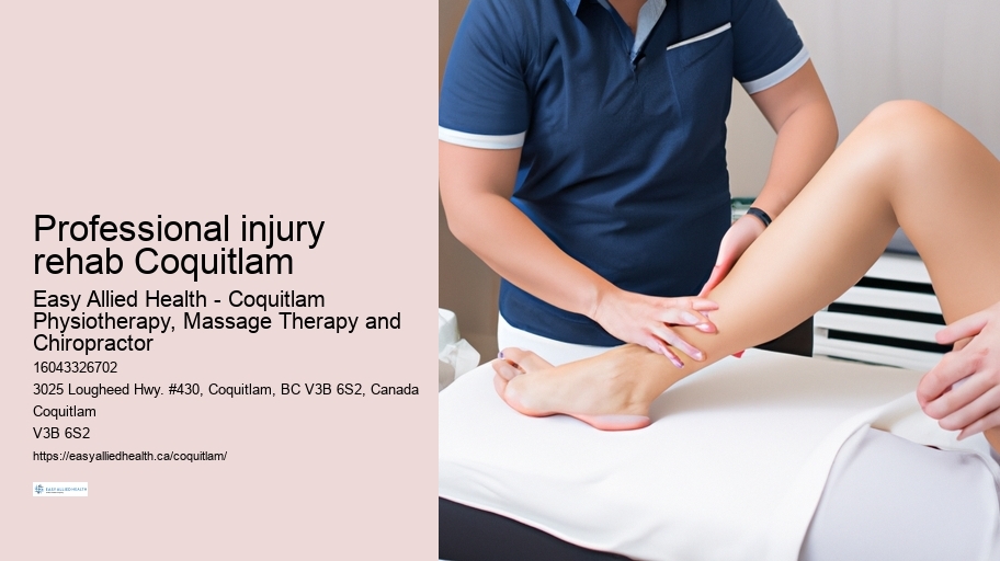 Professional injury rehab Coquitlam