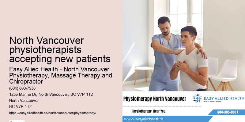 North Vancouver physiotherapists accepting new patients physical rehab