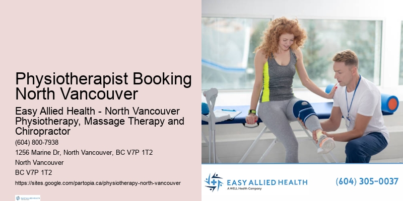 Physiotherapy clinic Physiotherapist Booking North Vancouver