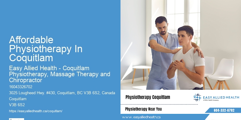 Online Physiotherapy Services Affordable Physiotherapy In Coquitlam