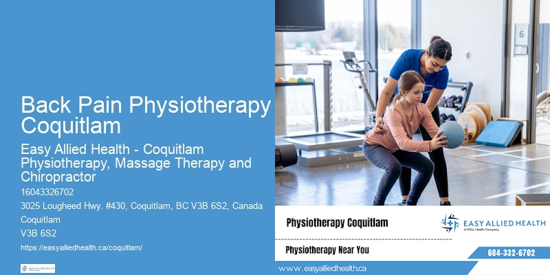 Physiotherapy For Active Lifestyle Back Pain Physiotherapy Coquitlam
