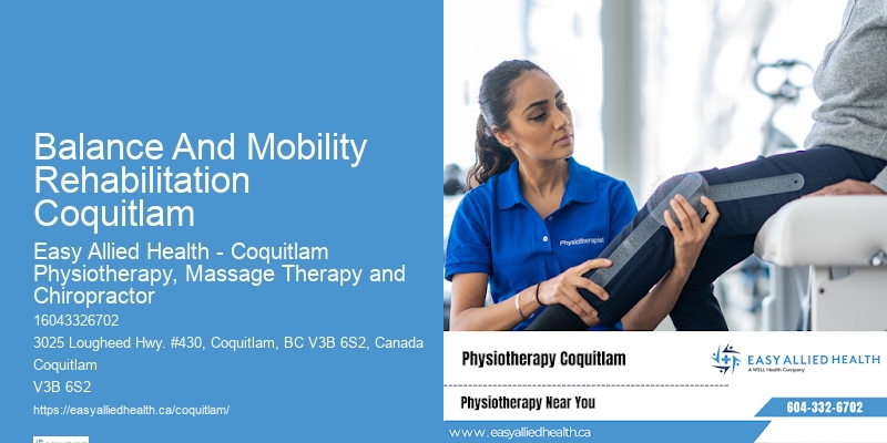 Shoulder Joint Physiotherapy Balance And Mobility Rehabilitation Coquitlam