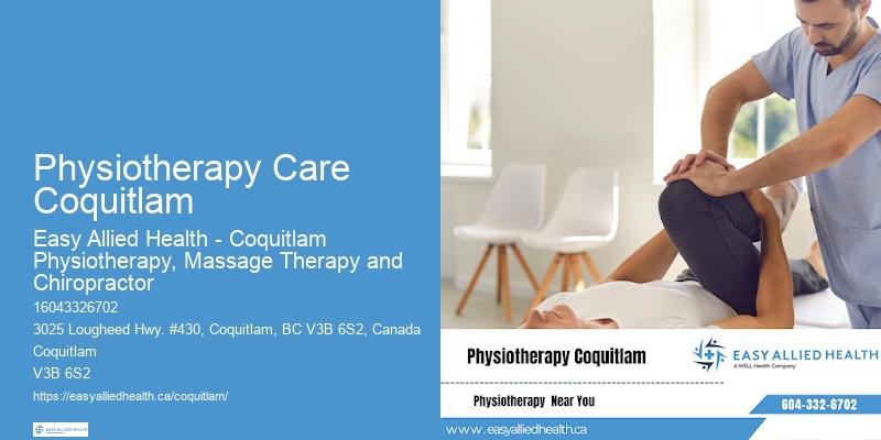 Top-Rated Physiotherapy Clinic In Physiotherapy Care Coquitlam