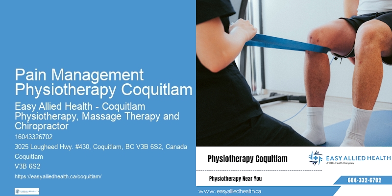 Pain Management Physiotherapy Coquitlam