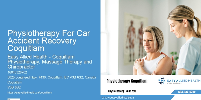 Lower Back Pain Relief Physiotherapy For Car Accident Recovery Coquitlam