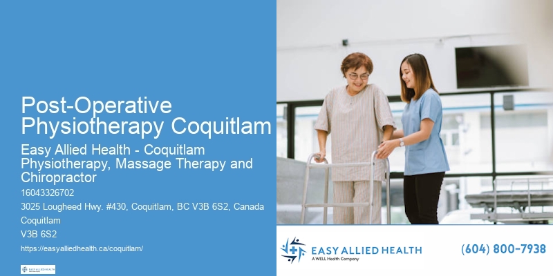 Physiotherapy For Neck Muscle Strain Post-Operative Physiotherapy Coquitlam