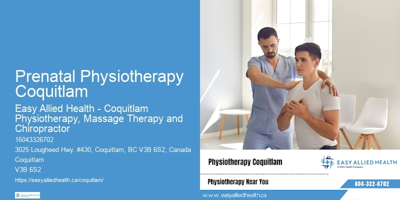 Individualized Physiotherapy Programs Prenatal Physiotherapy Coquitlam