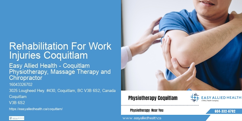 Best Physical Therapy Clinic Rehabilitation For Work Injuries Coquitlam