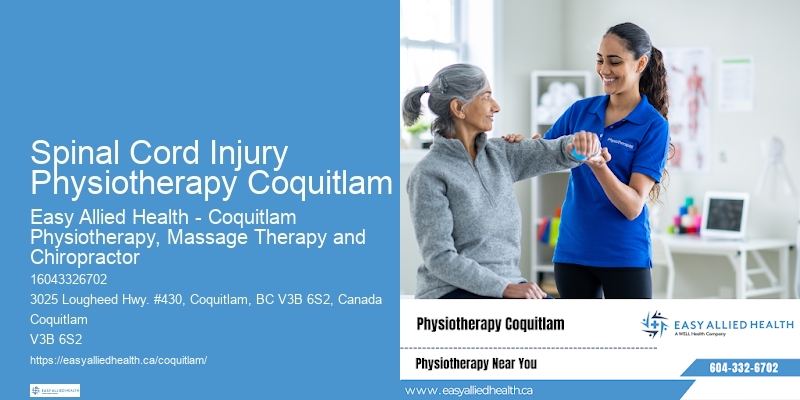 Downtown Spinal Cord Injury Physiotherapy Coquitlam Physiotherapy