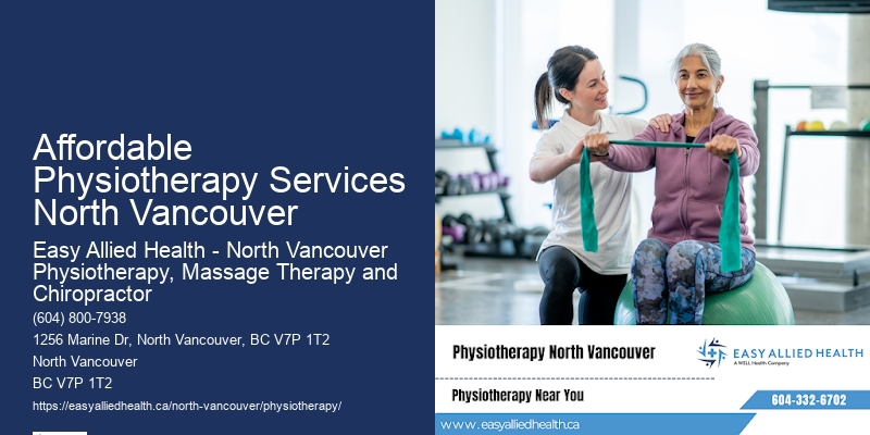 Affordable Physiotherapy Services North Vancouver