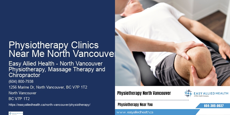 Physiotherapy For Seniors In Physiotherapy Clinics Near Me North Vancouver