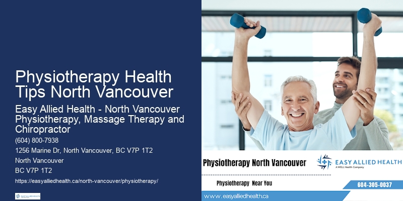 Physio Clinic For Sports Rehabilitation Physiotherapy Health Tips North Vancouver