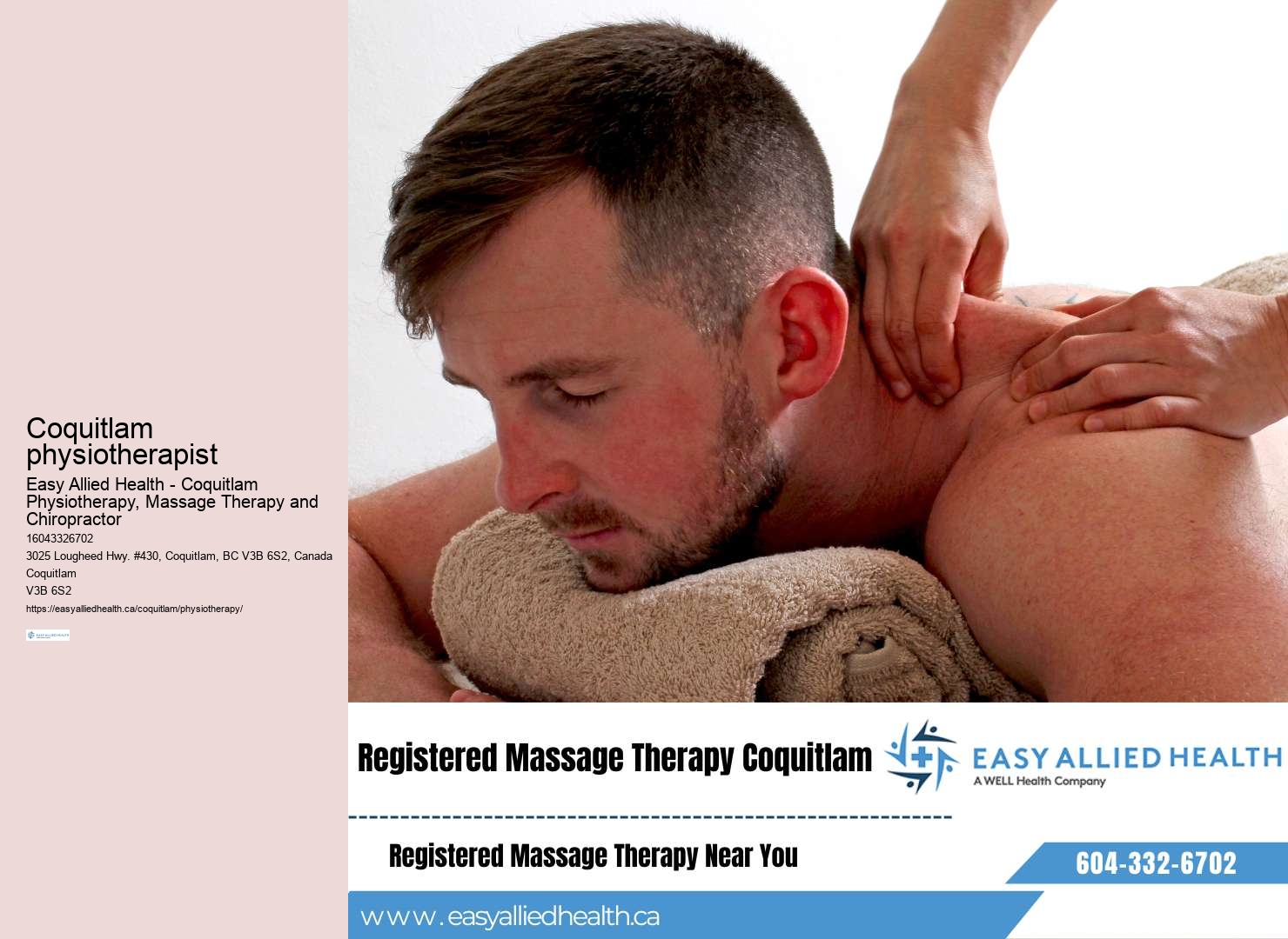 Coquitlam Physiotherapy practitioners