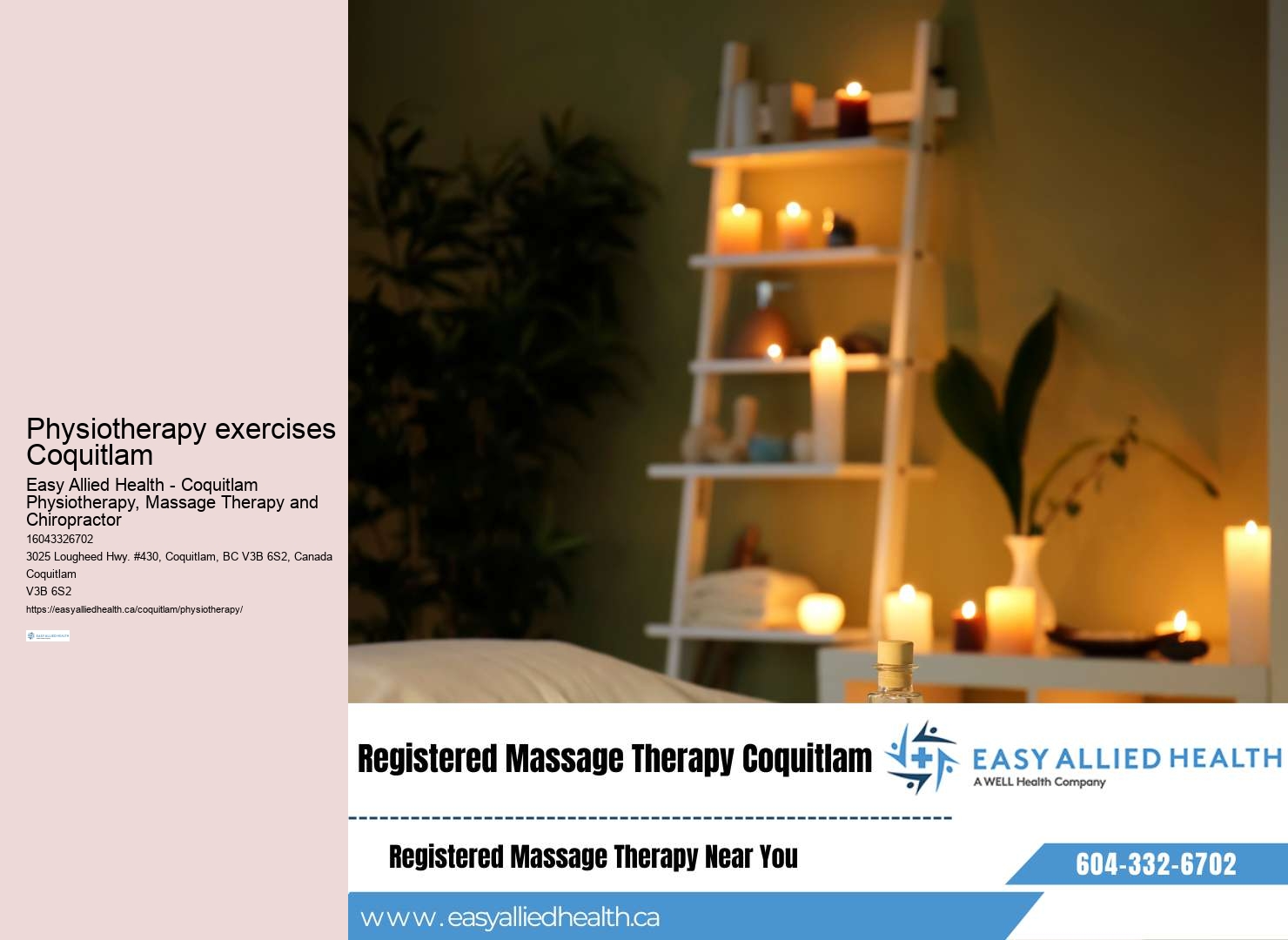 Physiotherapy In Coquitlam BC