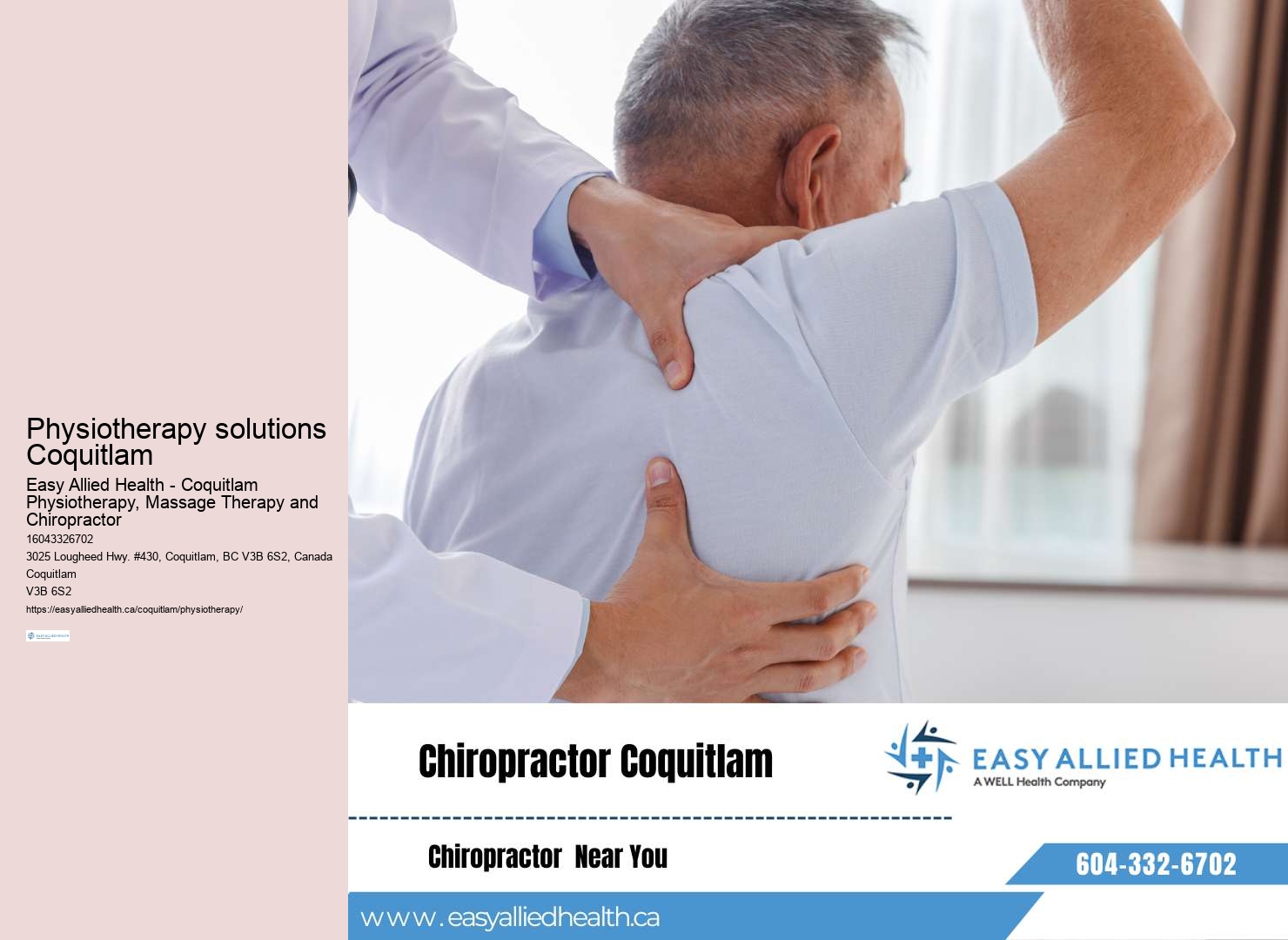 Coquitlam Physiotherapy for Arthritis